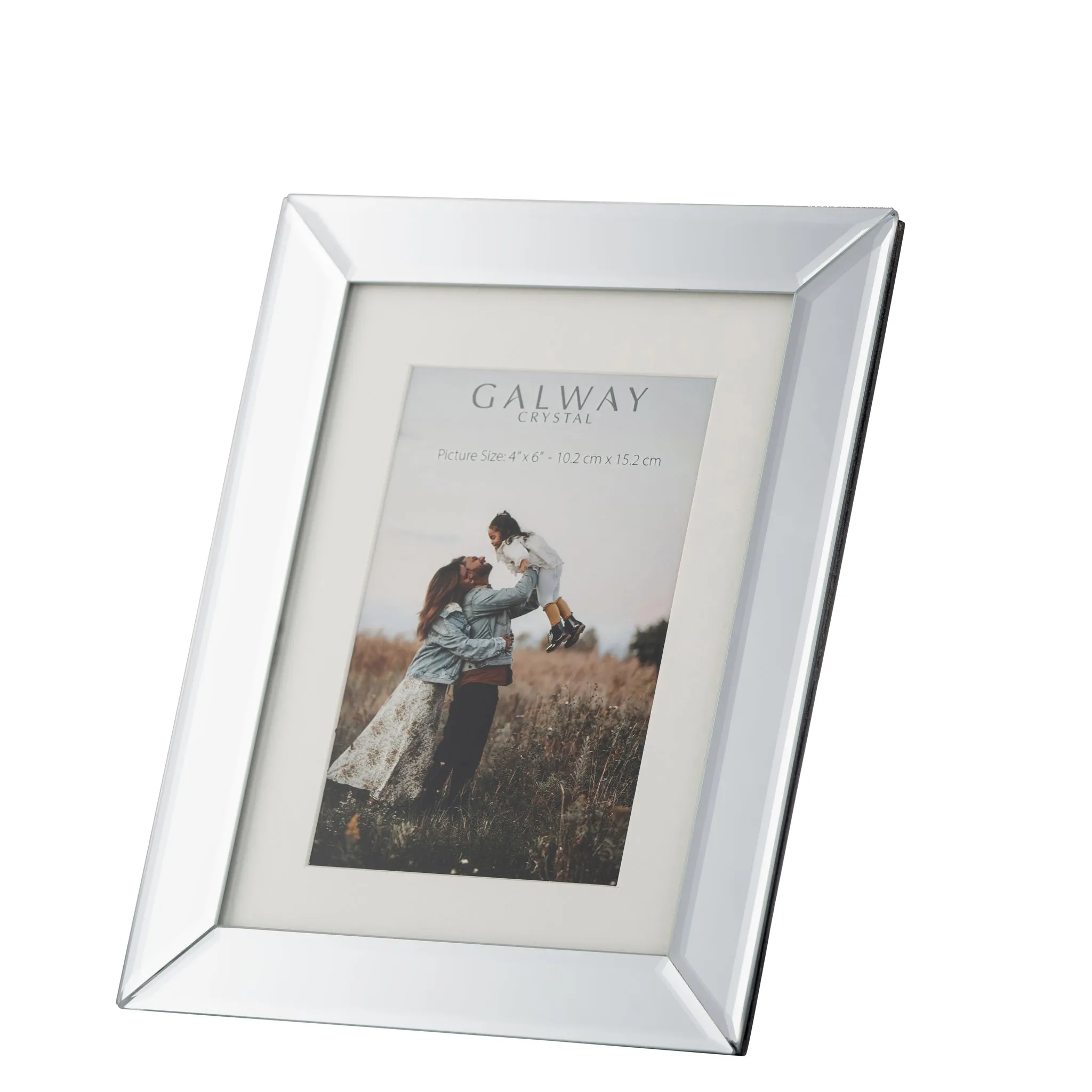 Reflect Glass 4x6 Photo Frame - Crystal image