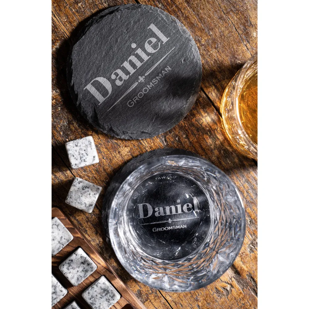 Renmore DOF Whiskey Glass Set of 4 - Cut Crystal