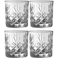 Renmore DOF Whiskey Glass Set of 4 - Cut Crystal