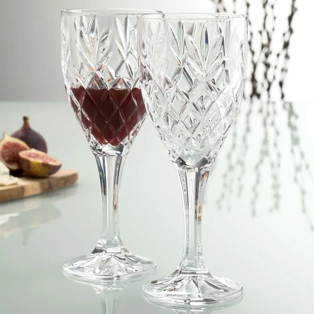 Renmore Goblet Pair - Crystal