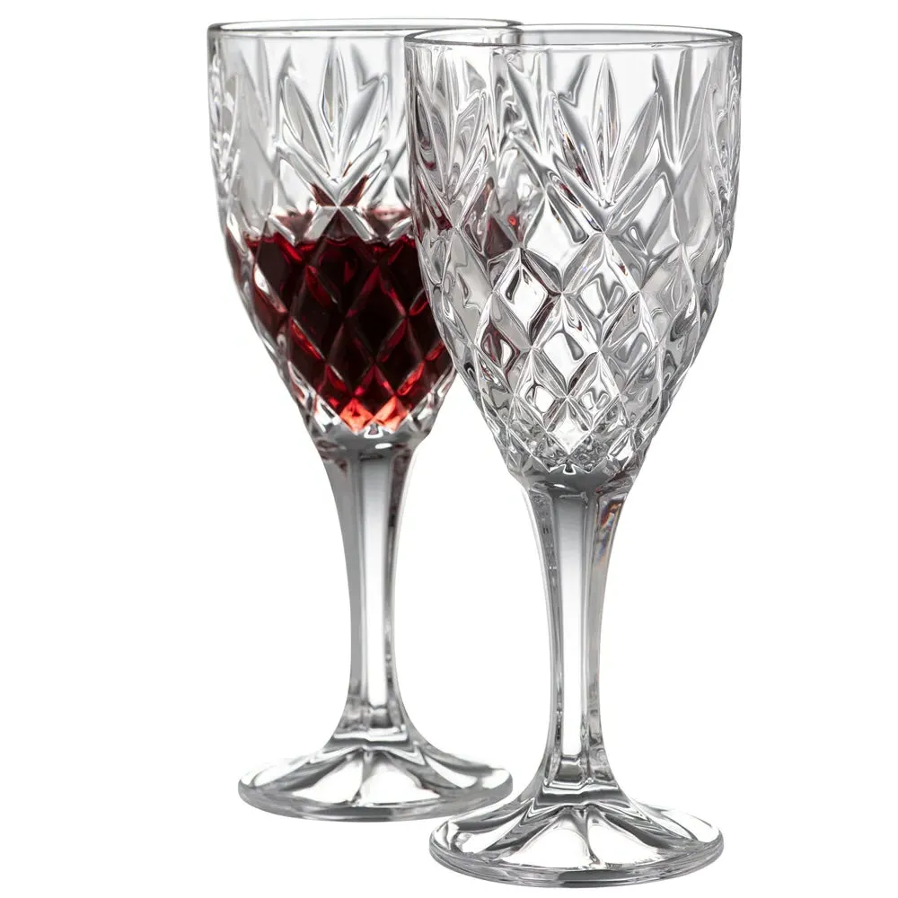 Renmore Goblet Pair - Crystal