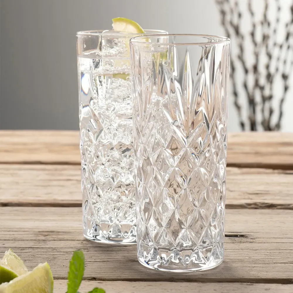 Renmore Hi-Ball Glasses Set of 2 - Crystal