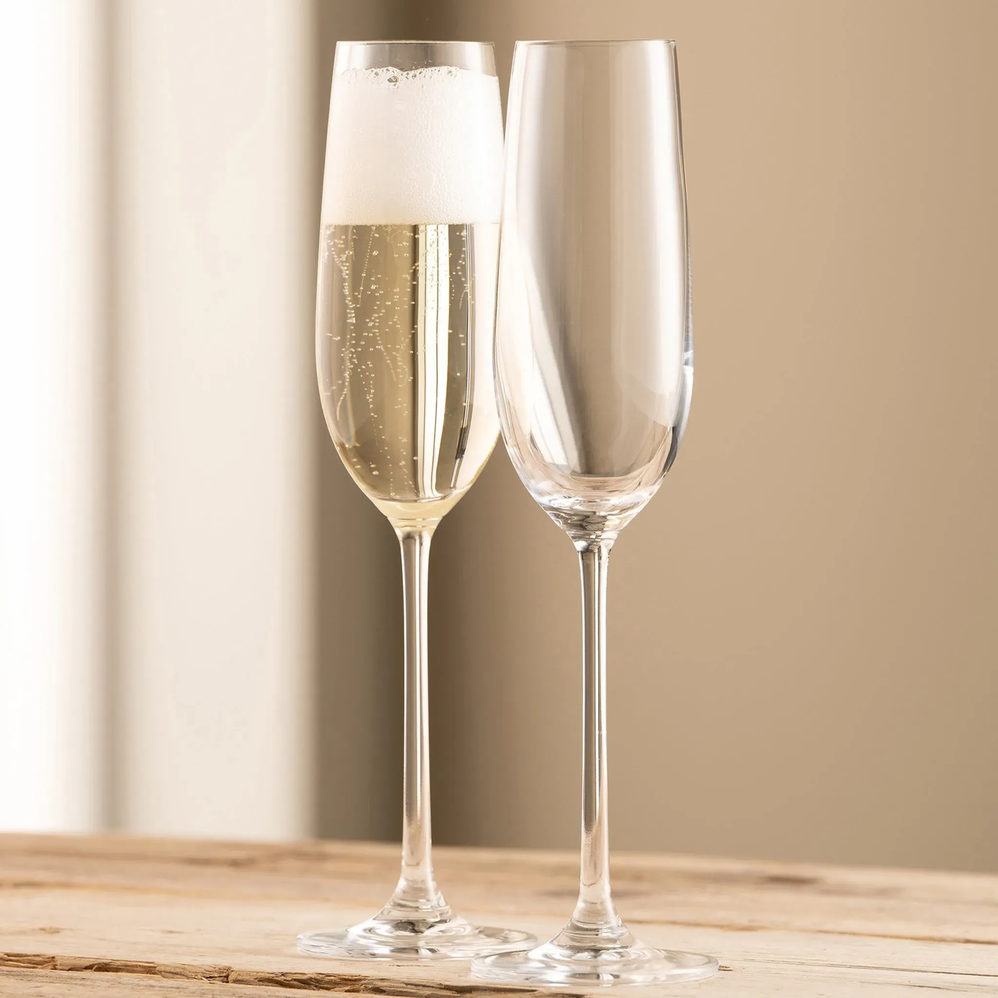 Solus Flute Pair - Crystal