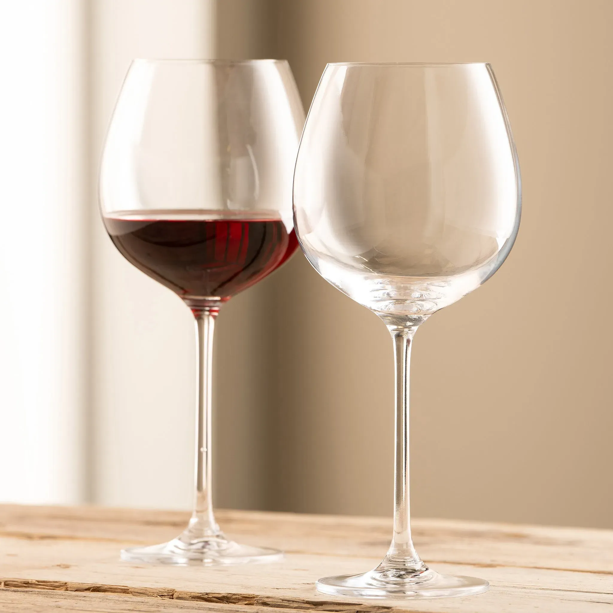 Solus Goblet Pair - Crystal