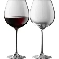 Solus Goblet Pair - Crystal