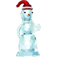 Magical Snowman Crystal Figurine - Clear alternate view