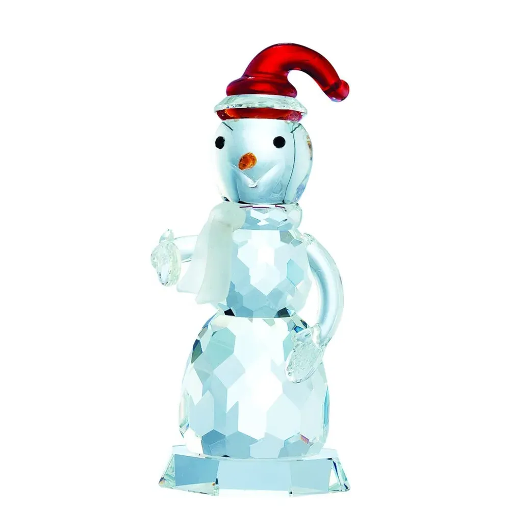 Magical Snowman Crystal Figurine - Clear product
