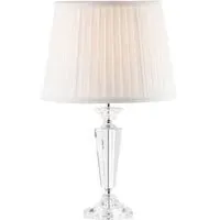 Sofia Table Lamp with Shade - Crystal