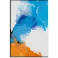 Dialogue of Wise Men Wall Art - Orange