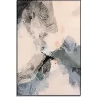 Light and Shadow Impression I Abstract Wall Art - Black