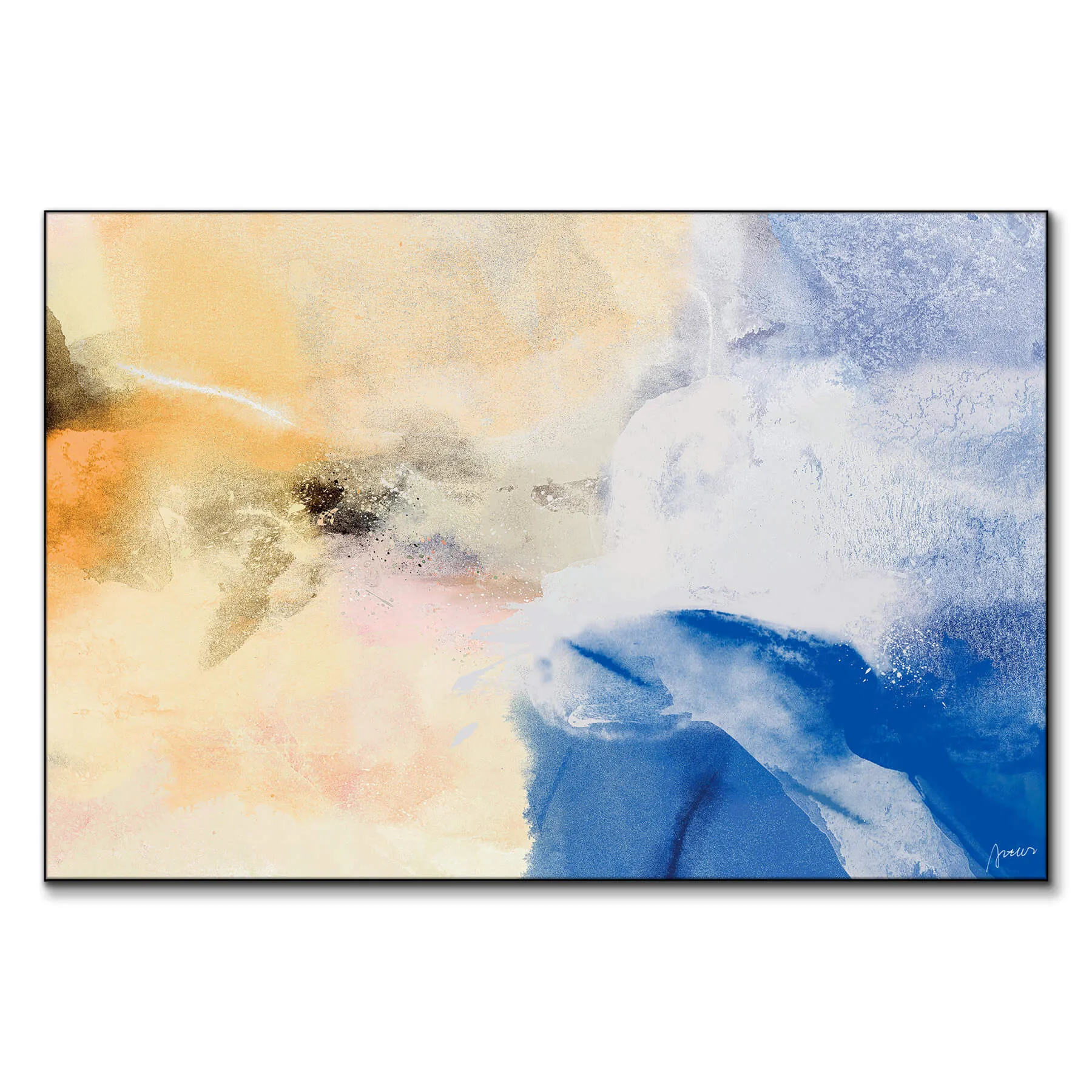 Morning in the Mountains Wall Art - Yellow image