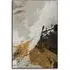 Poet on the Mountain Abstract Wall Art - Brown
