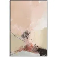 Radiant Spirit Abstract Wall Art - Pink