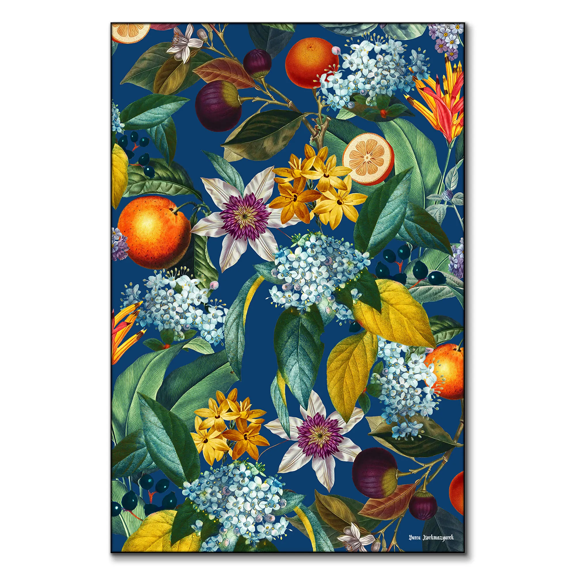 Blooming Oasis II Botanical Wall Art - Vibrant image