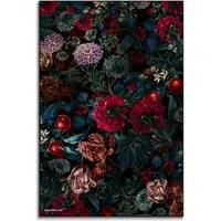 Botanical Night Garden II Wall Art - Warm