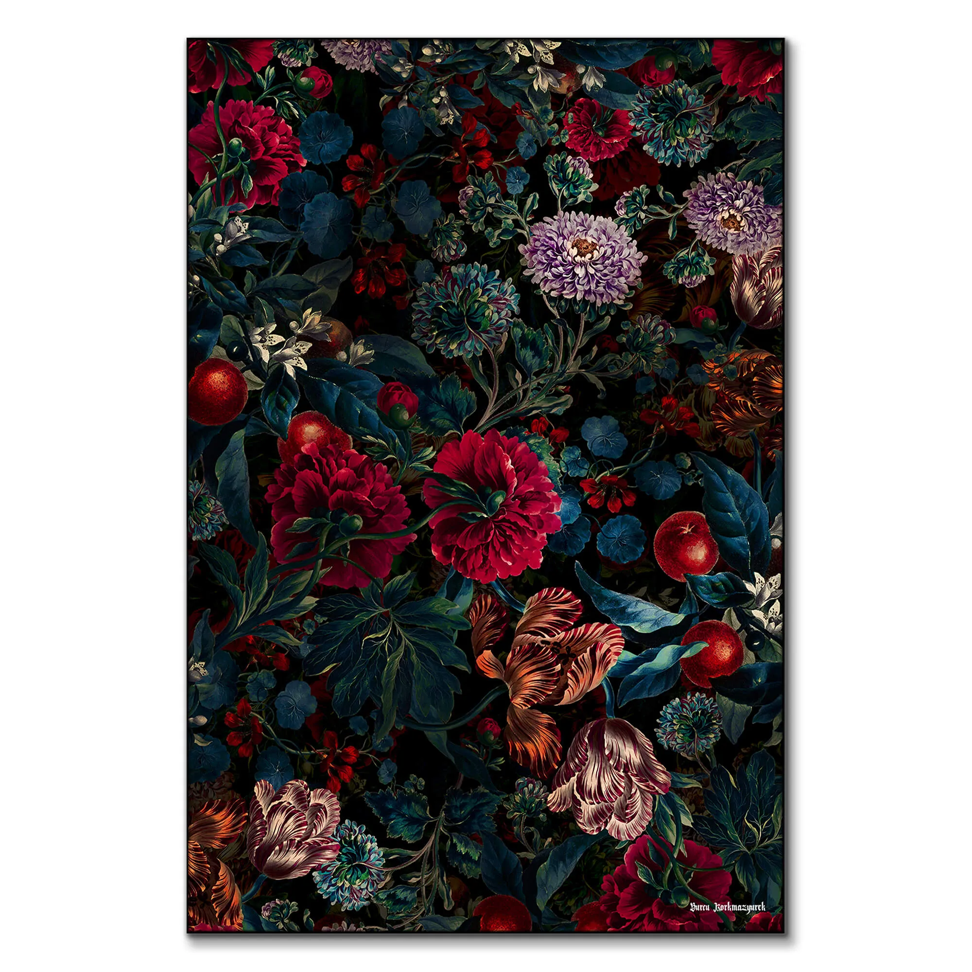 Botanical Night Garden II Wall Art - Warm image