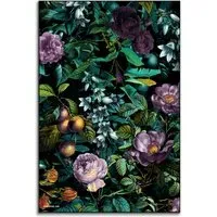 Burcu Korkmazyurek Exotic Jungle Night Wall Art - Green
