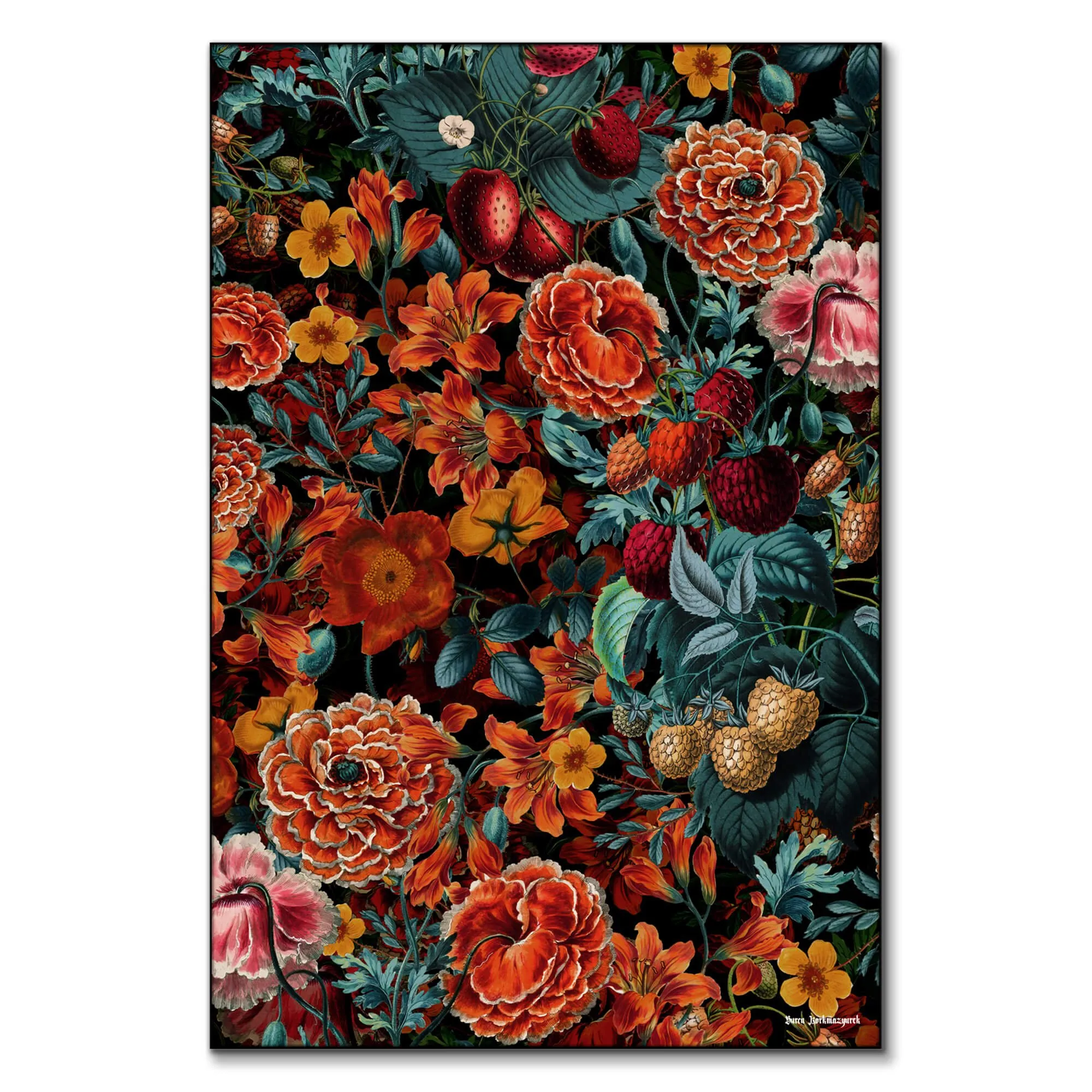 Exotic Garden Night XXIV Art Print - Warm