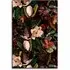 Floral And Birds XXI Wall Art - Dark