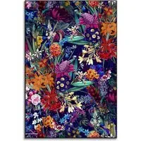 Future Nature XIII Wall Art - Purple