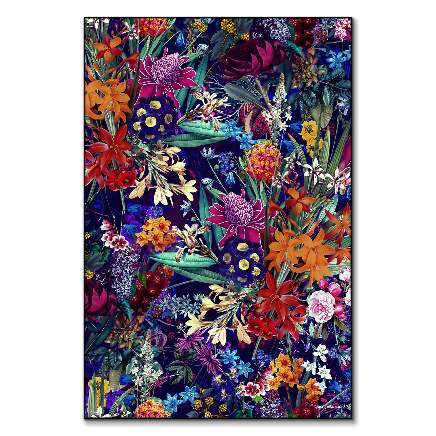 Future Nature XIII Wall Art - Purple image