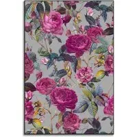 Rose Garden XI Wall Art - Magenta