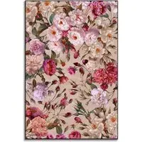 Rose Garden XII Wall Art - Pink