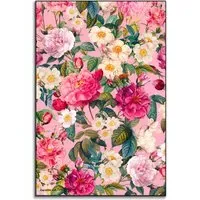 Rose Pink Garden II Wall Art - Pink