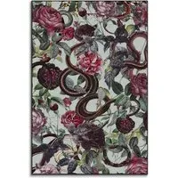 Snakes and Roses Wall Art - Neutral