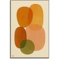 Burden We Carry Abstract Wall Art - Warm