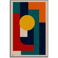 George Rosaly Geometric Wall Art - Colorful