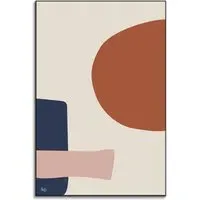 La Cienega Boulevard 1 Abstract Wall Art - Pastel