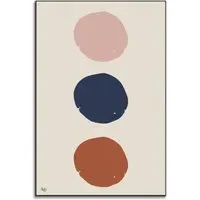 La Cienega Boulevard 4 Abstract Wall Art - Pastel