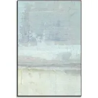 Coastal Tones Abstract Canvas Art - Cool