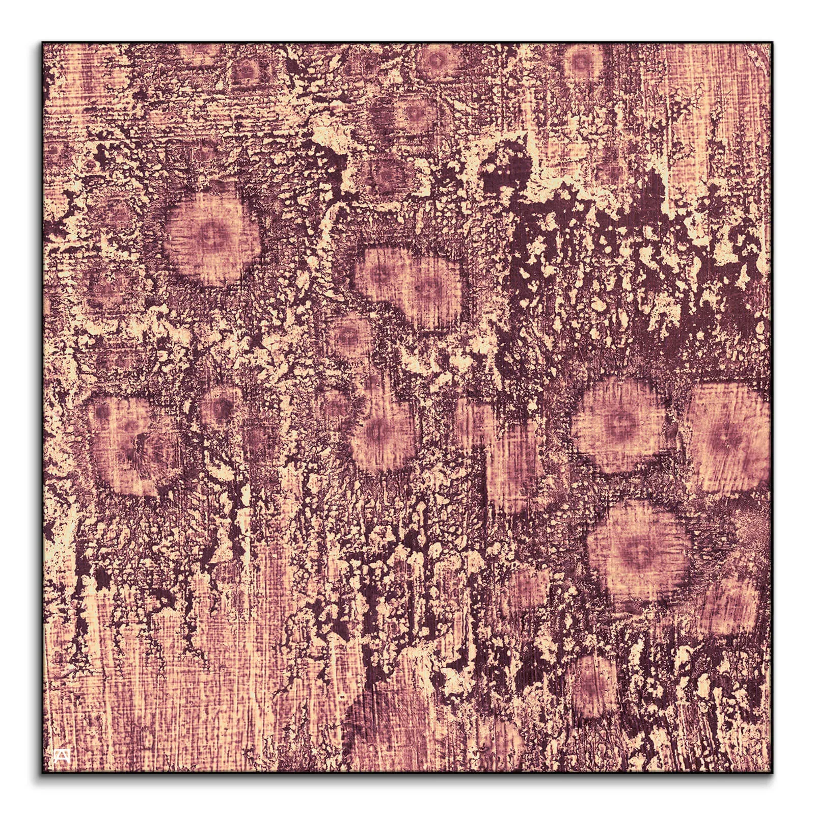 Jared Hankins Pink Pattern Wall Art - Pink image