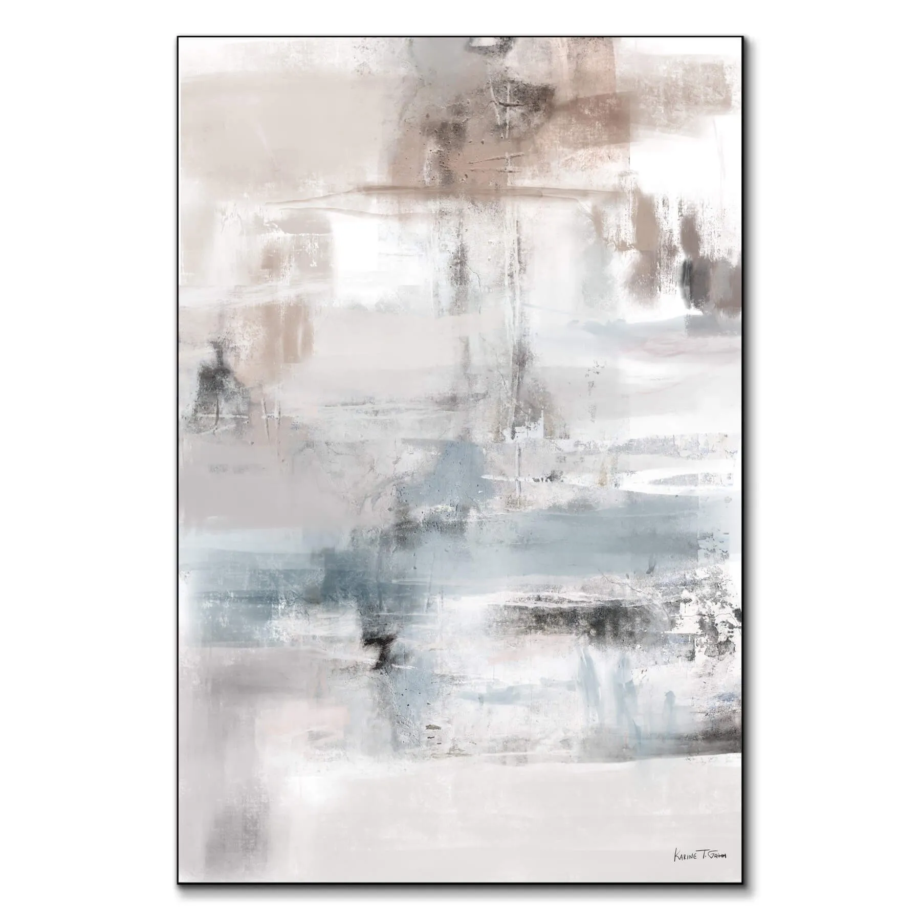 Always You No. 2 Abstract Wall Art - Light image