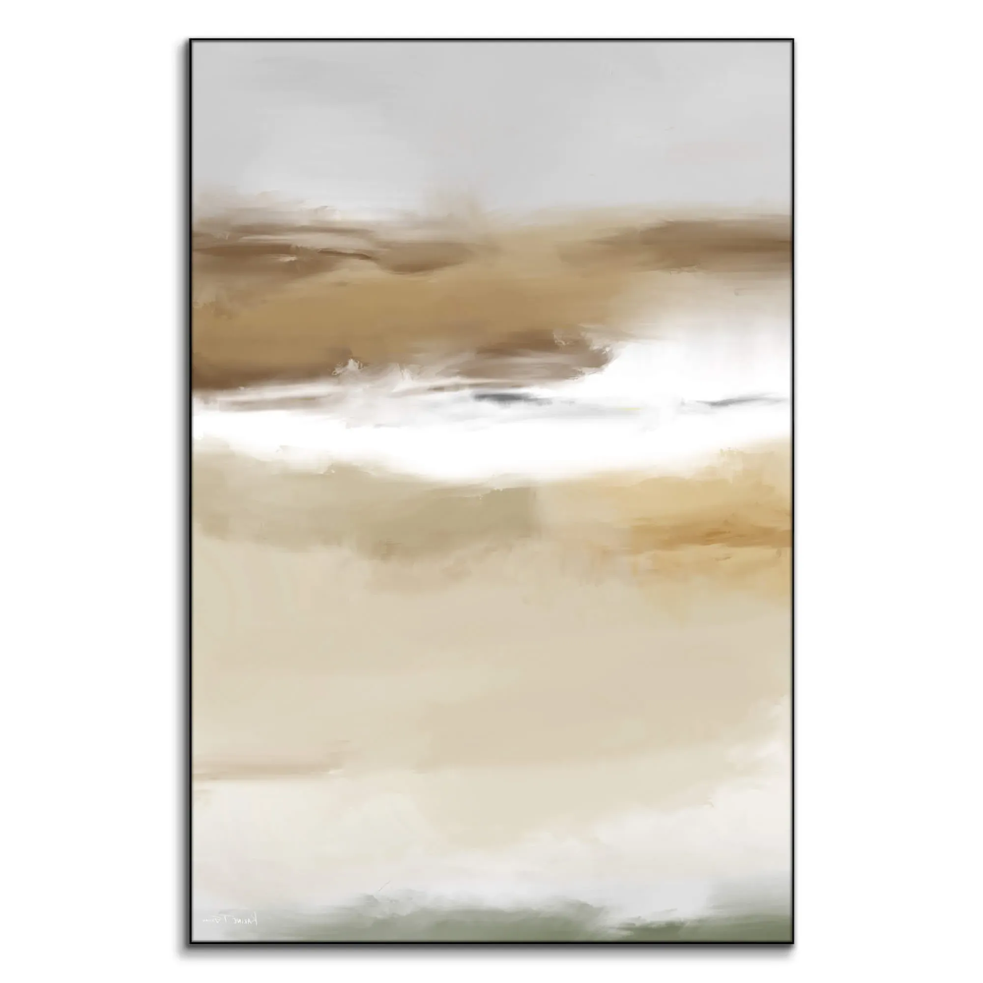 Deixa Assim No. 02 Abstract Wall Art - Neutral