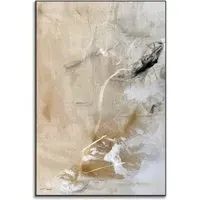 Embrace of Motherhood No. 03 Abstract Art - Neutral