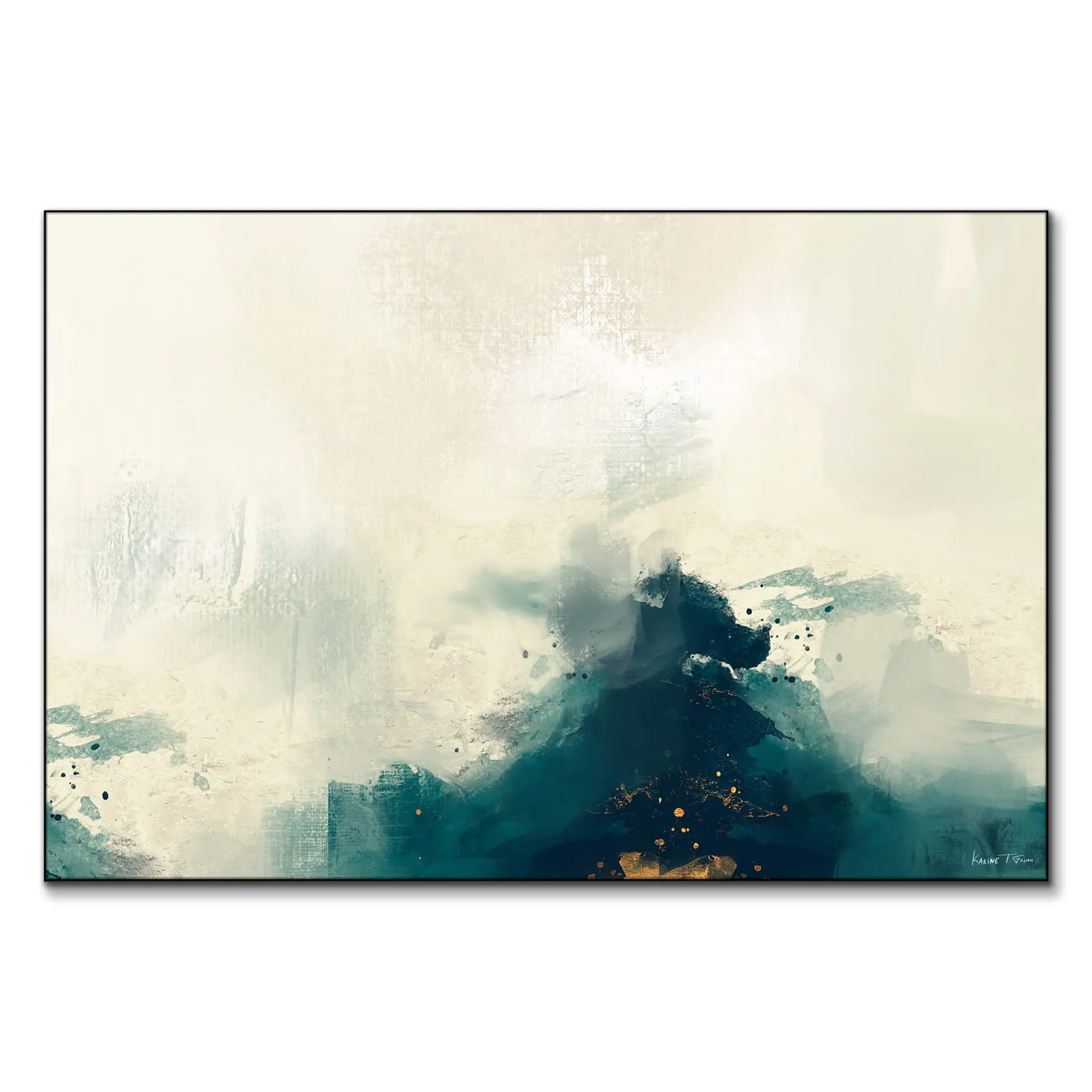 Fields No. 2 Abstract Wall Art - Light image