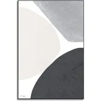 High Enough Abstract Wall Art - Black and White