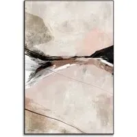 Karine Tonial Grimm Dight No. 2 Abstract Art Print - Pink