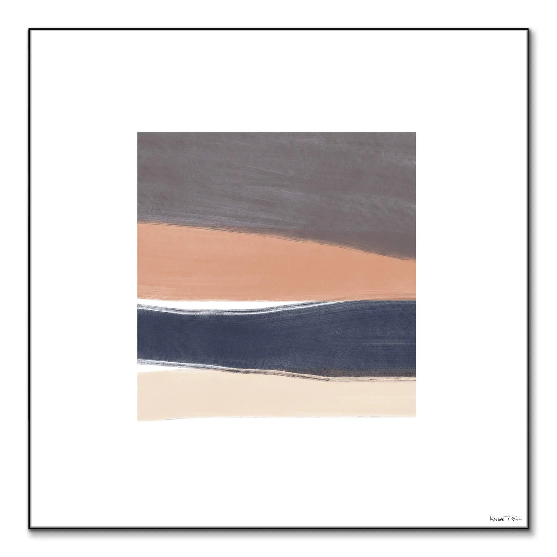 Life No. 6 Abstract Wall Art - Light image