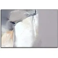 Settled No. 8 Abstract Wall Art - Grey