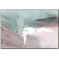 Snow of Colors Wall Art - Grey, Pink