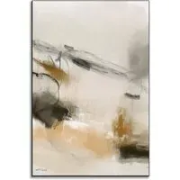 When You Walk In No. 01 Abstract Wall Art - Neutral