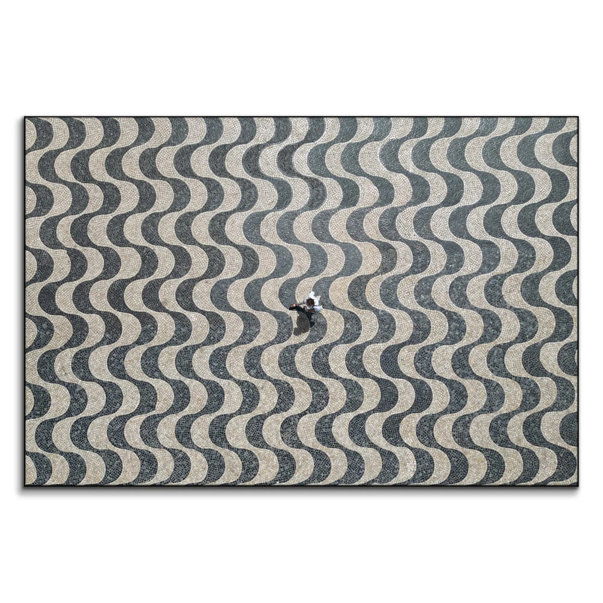 Marcus Cederberg Walking Waves Wall Art - Neutral image