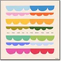 Olivia Herrick Motivational Wall Art - Colorful