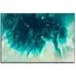 Aqua Echoes Abstract Wall Art - Teal