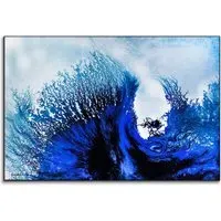 Petra Meikle de Vlas Rhythmic Blues Wall Art - Blue