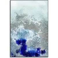 Reef Sanctuary Abstract Wall Art - Blue